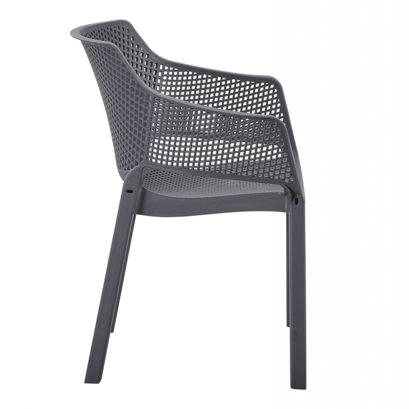 ΠΟΛΥΘΡΟΝΑ ΠΟΛΥΠΡΟΠΥΛΕΝΙΟΥ PEGGY HM6368.10 ΓΚΡΙ 60x55x79Υεκ