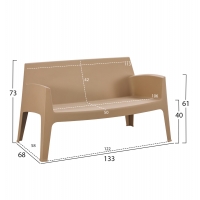 ΣΕΤ LOUNGE 4ΤΜΧ SLEEK HM21275.03 ΚΑΠΟΥΤΣΙΝΟ ΠΟΛΥΠΡΟΠΥΛΕΝΙΟ ΣΕΤ LOUNGE 4ΤΜΧ SLEEK HM21275.03 ΚΑΠΟΥΤΣΙΝΟ ΠΟΛΥΠΡΟΠΥΛΕΝΙΟ