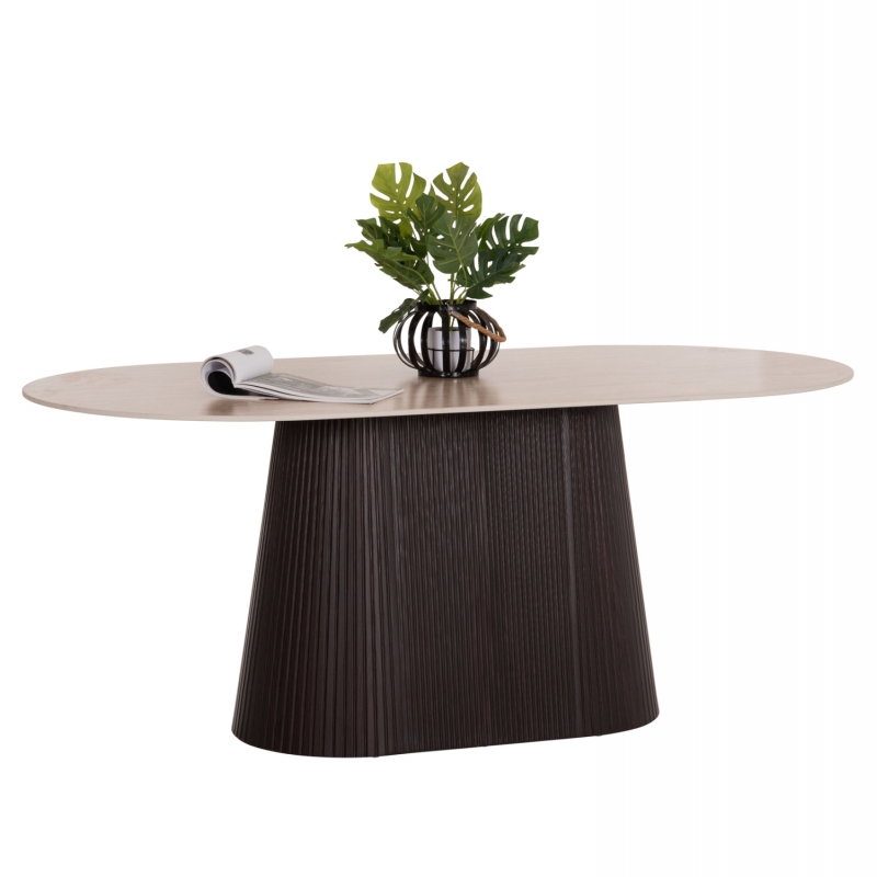 ΤΡΑΠΕΖΙ ΟΒΑΛ CATER HM18320 ΚΕΡΑΜΙΚΟ TOP ΟΨΗ ΤΡΑΒΕΡΤΙΝΑΣ-MDF ΒΑΣΗ 180x90x74Υεκ ΤΡΑΠΕΖΙ ΟΒΑΛ CATER HM18320 ΚΕΡΑΜΙΚΟ TOP ΟΨΗ ΤΡΑΒΕΡΤΙΝΑΣ-MDF ΒΑΣΗ 180x90x74Υεκ