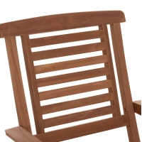 ΣΕΤ ΤΡΑΠΕΖΑΡΙΑΣ CRANDER HM21288 ΤΡΑΠΕΖΙ & 6 ΠΟΛΥΘΡΟΝΕΣ ΠΤΥΣΣΟΜΕΝΕΣ-ΤΕΑΚ