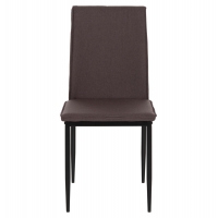 ΚΑΡΕΚΛΑ ΤΡΑΠΕΖΑΡΙΑΣ PERKY HM18347.03 ΚΑΦΕ ΥΦΑΣΜΑ-ΜΕΤΑΛ. ΠΟΔΙΑ ΜΑΥΡΑ 44x60x87Υεκ
