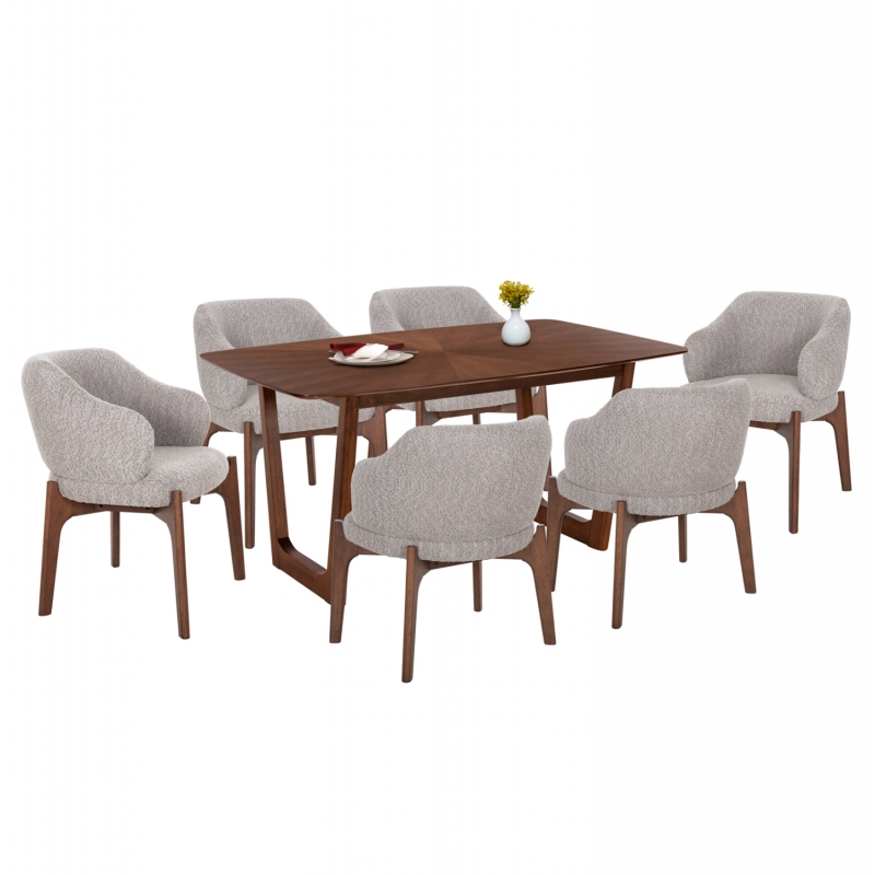 ΣΕΤ ΤΡΑΠΕΖΑΡΙΑΣ 7ΤΜΧ ABAI HM21338.02 ΤΡΑΠΕΖΙ ΑΠΟ MDF--ΚΑΡΕΚΛΕΣ ΜΕ ΜΠΟΥΚΛΕ ΥΦΑΣΜΑ ΣΕΤ ΤΡΑΠΕΖΑΡΙΑΣ 7ΤΜΧ ABAI HM21338.02 ΤΡΑΠΕΖΙ ΑΠΟ MDF--ΚΑΡΕΚΛΕΣ ΜΕ ΜΠΟΥΚΛΕ ΥΦΑΣΜΑ