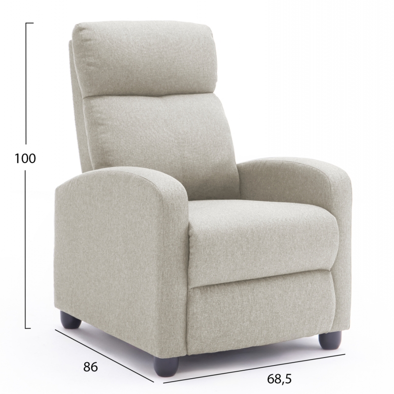 ΠΟΛΥΘΡΟΝΑ ΣΑΛΟΝΙΟΥ RELAX DROSEN HM3299.03 ΜΠΕΖ ΥΦΑΣΜΑ 68x80x93Υεκ ΠΟΛΥΘΡΟΝΑ ΣΑΛΟΝΙΟΥ RELAX DROSEN HM3299.03 ΜΠΕΖ ΥΦΑΣΜΑ 68x80x93Υεκ