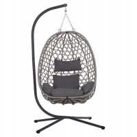 ΚΡΕΜΑΣΤΗ ΦΩΛΙΑ NESTA HM6468.01 ΓΚΡΙ ΜΕΤΑΛΛΟ & P.E.RATTAN 100x100x190Υεκ. ΚΡΕΜΑΣΤΗ ΦΩΛΙΑ NESTA HM6468.01 ΓΚΡΙ ΜΕΤΑΛΛΟ & P.E.RATTAN 100x100x190Υεκ.