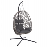 ΚΡΕΜΑΣΤΗ ΦΩΛΙΑ NESTA HM6468.01 ΓΚΡΙ ΜΕΤΑΛΛΟ & P.E.RATTAN 100x100x190Υεκ. ΚΡΕΜΑΣΤΗ ΦΩΛΙΑ NESTA HM6468.01 ΓΚΡΙ ΜΕΤΑΛΛΟ & P.E.RATTAN 100x100x190Υεκ.