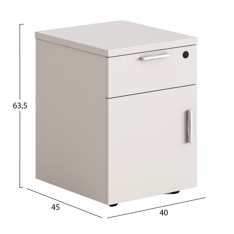 ΣΥΡΤΑΡΙΕΡΑ/ΝΤΟΥΛΑΠΙ STORTEC HM18287 ΜΕΛΑΜΙΝΗ ΣΕ ΕΚΡΟΥ 40x45x63,5Υεκ