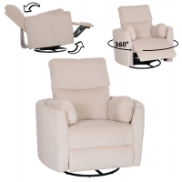 ΠΟΛΥΘΡΟΝΑ ΘΗΛΑΣΜΟΥ/RELAX VELMORA HM3300.03 ΜΠΕΖ ΚΟΤΛΕ ΥΦΑΣΜΑ 100x90x100Υεκ ΠΟΛΥΘΡΟΝΑ ΘΗΛΑΣΜΟΥ/RELAX VELMORA HM3300.03 ΜΠΕΖ ΚΟΤΛΕ ΥΦΑΣΜΑ 100x90x100Υεκ