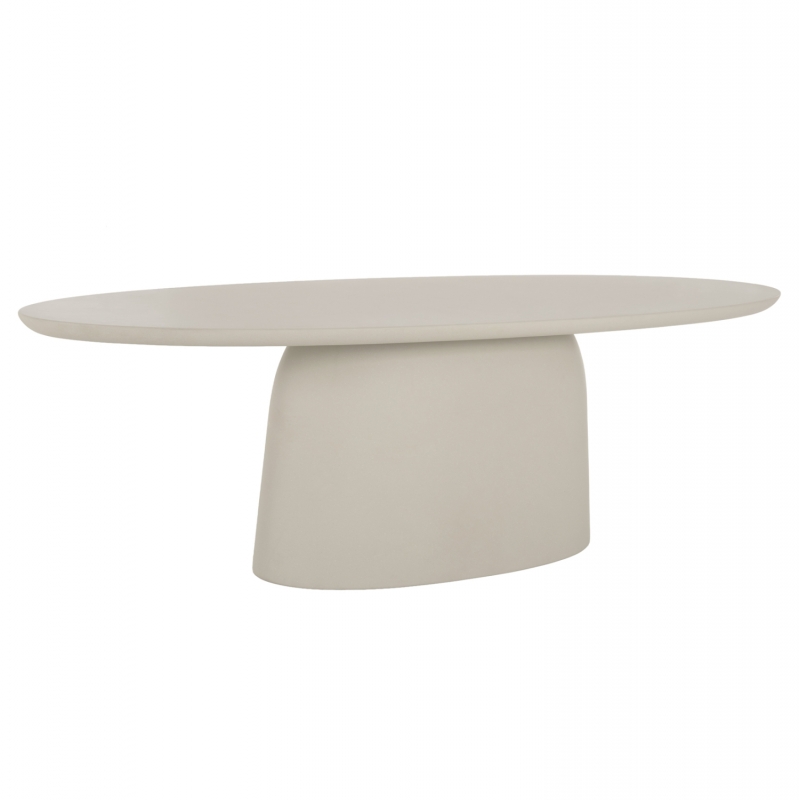 ΤΡΑΠΕΖΙ ΤΡΑΠΕΖΑΡΙΑΣ FIBER CEMENT ΟΒΑΛ BRECCAN HM6577.02 ΜΠΕΖ 240x100x75Υεκ. ΤΡΑΠΕΖΙ ΤΡΑΠΕΖΑΡΙΑΣ FIBER CEMENT ΟΒΑΛ BRECCAN HM6577.02 ΜΠΕΖ 240x100x75Υεκ.