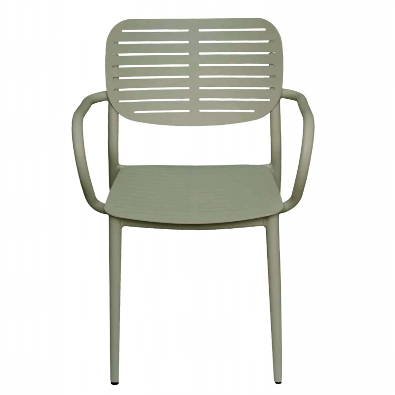 ΠΟΛΥΘΡΟΝΑ ΤΡΑΠΕΖΑΡΙΑΣ HILLIARD HM6644.07 ΑΛΟΥΜΙΝΙΟ ΣΕ OLIVE GREEN 58x52x78Υεκ