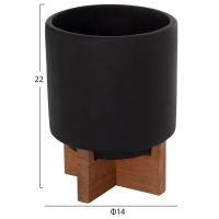 ΣΕΤ 3 ΓΛΑΣΤΡΕΣ ΜΕ TEAK ΒΑΣΕΙΣ TANTI HM4685.01 FIBER CEMENT ΣΕ ΜΑΥΡΟ ΧΡΩΜΑ ΣΕΤ 3 ΓΛΑΣΤΡΕΣ ΜΕ TEAK ΒΑΣΕΙΣ TANTI HM4685.01 FIBER CEMENT ΣΕ ΜΑΥΡΟ ΧΡΩΜΑ
