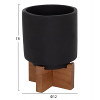 ΣΕΤ 3 ΓΛΑΣΤΡΕΣ ΜΕ TEAK ΒΑΣΕΙΣ TANTI HM4685.01 FIBER CEMENT ΣΕ ΜΑΥΡΟ ΧΡΩΜΑ ΣΕΤ 3 ΓΛΑΣΤΡΕΣ ΜΕ TEAK ΒΑΣΕΙΣ TANTI HM4685.01 FIBER CEMENT ΣΕ ΜΑΥΡΟ ΧΡΩΜΑ