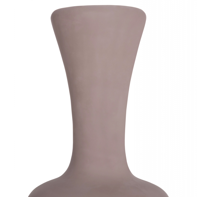 ΔΙΑΚΟΣΜΗΤΙΚΟ ΒΑΖΟ ΔΑΠΕΔΟΥ NEBULA HM4660.05L FIBER CEMENT TAUPE--ΞΥΛΟ ΤΕΑΚ Φ45x172Υεκ