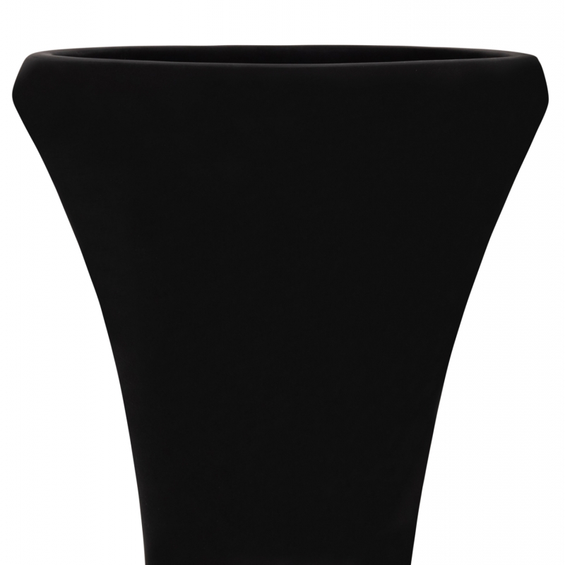 ΔΙΑΚΟΣΜΗΤΙΚΟ ΒΑΖΟ ΔΑΠΕΔΟΥ NEBULA HM4660.01S FIBER CEMENT Φ45x115Υεκ ΜΑΥΡΟ--ΞΥΛΟ ΤΕΑΚ