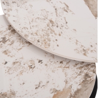 ΤΡΑΠΕΖΙ ΣΑΛΟΝΙΟΥ ΔΙΠΛΟ NUBISA HM18364.01 ΜΕΤΑΛΛΟ--SINTERED STONE PANDORA Φ80Χ43.5Υεκ ΤΡΑΠΕΖΙ ΣΑΛΟΝΙΟΥ ΔΙΠΛΟ NUBISA HM18364.01 ΜΕΤΑΛΛΟ--SINTERED STONE PANDORA Φ80Χ43.5Υεκ