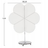ΟΜΠΡΕΛΑ ΜΕ ΒΑΣΗ ΣΕΙΡΑ CANNOPY (flower) HM21286.02 ΑΛΟΥΜΙΝΙΟ-ΓΡΑΝΙΤΗΣ-ΛΕΥΚΟ 2,38x2,2μ ΟΜΠΡΕΛΑ ΜΕ ΒΑΣΗ ΣΕΙΡΑ CANNOPY (flower) HM21286.02 ΑΛΟΥΜΙΝΙΟ-ΓΡΑΝΙΤΗΣ-ΛΕΥΚΟ 2,38x2,2μ