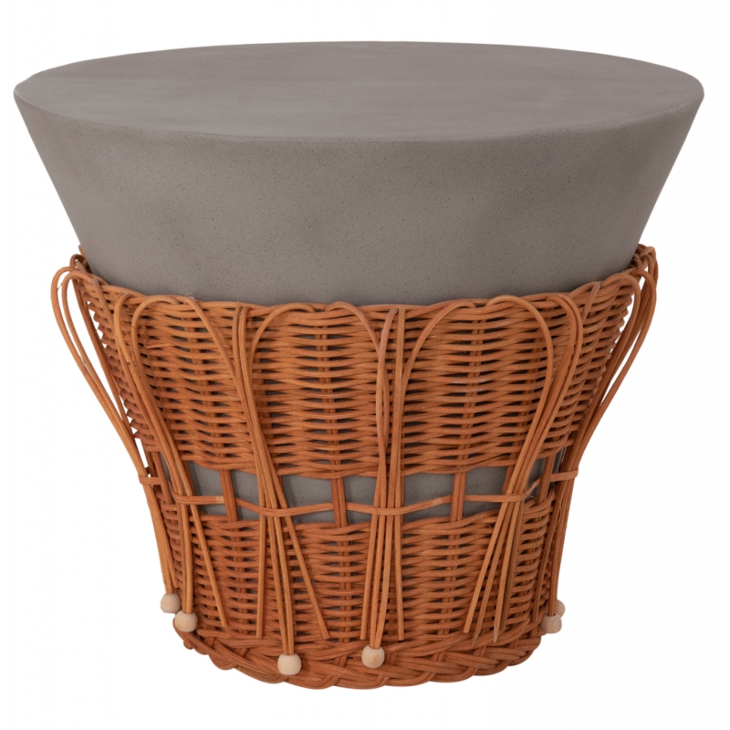ΤΡΑΠΕΖΙ ΒΟΗΘΗΤΙΚΟ PERRAL HM18164.03S FIBER CEMENT ΓΚΡΙ-ΦΥΣΙΚΟ RATTAN--Φ42x36Υεκ ΤΡΑΠΕΖΙ ΒΟΗΘΗΤΙΚΟ PERRAL HM18164.03S FIBER CEMENT ΓΚΡΙ-ΦΥΣΙΚΟ RATTAN--Φ42x36Υεκ
