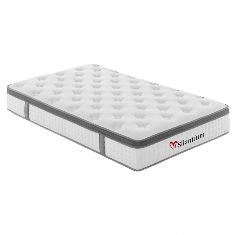 ΣΤΡΩΜΑ ΗΜΙΔΙΠΛΟ SILENTIUM HM749.02 POCKET SPRINGS--ΛΕΥΚΟ 120x200x30Υεκ.