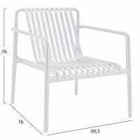 ΠΟΛΥΘΡΟΝΑ LOUNGE ΕΞΩΤ.ΧΩΡΟΥ MALEN HM6626.01 ΛΕΥΚΟ ΠΟΛΥΠΡΟΠΥΛΕΝΙΟ 67x75x75Υεκ ΠΟΛΥΘΡΟΝΑ LOUNGE ΕΞΩΤ.ΧΩΡΟΥ MALEN HM6626.01 ΛΕΥΚΟ ΠΟΛΥΠΡΟΠΥΛΕΝΙΟ 67x75x75Υεκ