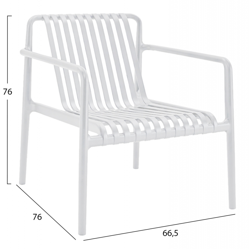 ΠΟΛΥΘΡΟΝΑ LOUNGE ΕΞΩΤ.ΧΩΡΟΥ MALEN HM6626.01 ΛΕΥΚΟ ΠΟΛΥΠΡΟΠΥΛΕΝΙΟ 67x75x75Υεκ ΠΟΛΥΘΡΟΝΑ LOUNGE ΕΞΩΤ.ΧΩΡΟΥ MALEN HM6626.01 ΛΕΥΚΟ ΠΟΛΥΠΡΟΠΥΛΕΝΙΟ 67x75x75Υεκ