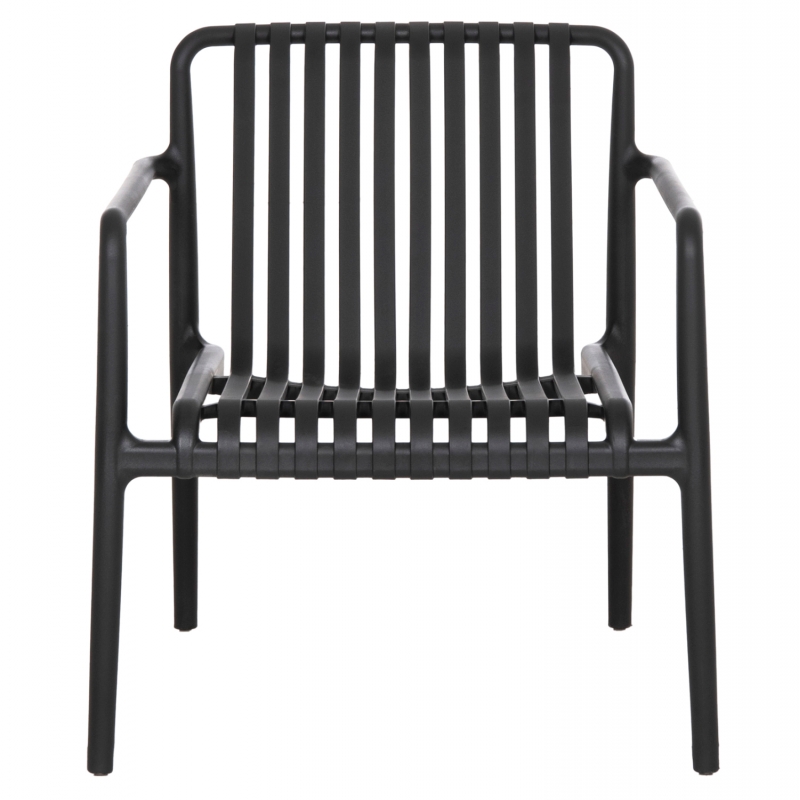 ΠΟΛΥΘΡΟΝΑ LOUNGE ΕΞΩΤ.ΧΩΡΟΥ MALEN HM6626.02 ΜΑΥΡΟ ΠΟΛΥΠΡΟΠΥΛΕΝΙΟ 67x75x75Υεκ