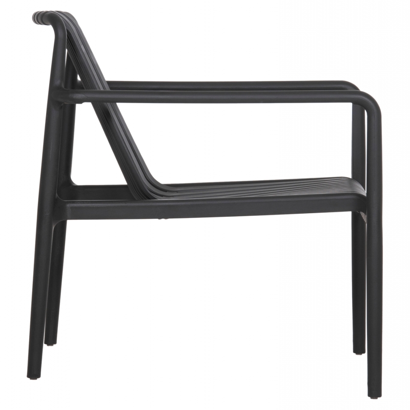 ΠΟΛΥΘΡΟΝΑ LOUNGE ΕΞΩΤ.ΧΩΡΟΥ MALEN HM6626.02 ΜΑΥΡΟ ΠΟΛΥΠΡΟΠΥΛΕΝΙΟ 67x75x75Υεκ