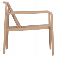 ΠΟΛΥΘΡΟΝΑ LOUNGE ΕΞΩΤ.ΧΩΡΟΥ MALEN HM6626.04 ΚΑΠΟΥΤΣΙΝΟ ΠΟΛΥΠΡΟΠΥΛΕΝΙΟ 67x75x75Υεκ
