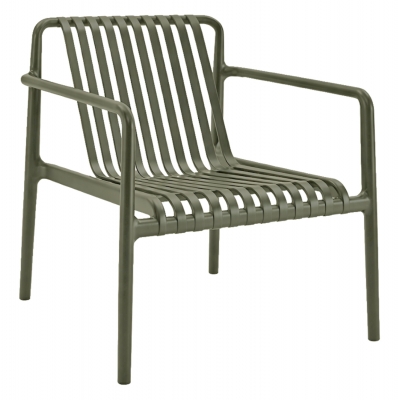 ΠΟΛΥΘΡΟΝΑ LOUNGE ΕΞΩΤ.ΧΩΡΟΥ MALEN HM6626.05 OLIVE GREEN ΠΟΛΥΠΡΟΠΥΛΕΝΙΟ 67x75x75Υεκ
