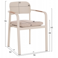 ΣΕΤ ΤΡΑΠΕΖΑΡΙΑΣ ΕΞ.ΧΩΡΟΥ 6 ΘΕΣΕΩΝ ELARA HM10726.05 ΜΠΕΖ ΑΛΟΥΜΙΝΙΟ-ΕΠΕΚΤΕΙΝΟΜΕΝΟ ΤΡΑΠΕΖΙ ΣΕΤ ΤΡΑΠΕΖΑΡΙΑΣ ΕΞ.ΧΩΡΟΥ 6 ΘΕΣΕΩΝ ELARA HM10726.05 ΜΠΕΖ ΑΛΟΥΜΙΝΙΟ-ΕΠΕΚΤΕΙΝΟΜΕΝΟ ΤΡΑΠΕΖΙ