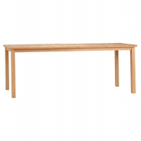 ΤΡΑΠΕΖΙ ΟΡΘΟΓΩΝΙΟ FINTO HM6616 ΞΥΛΟ TEAK--ΦΥΣΙΚΟ 200x100x75Υεκ. ΤΡΑΠΕΖΙ ΟΡΘΟΓΩΝΙΟ FINTO HM6616 ΞΥΛΟ TEAK--ΦΥΣΙΚΟ 200x100x75Υεκ.