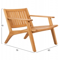 ΠΟΛΥΘΡΟΝΑ LOUNGE ARANIA HM6617 ΞΥΛΟ TEAK ΣΕ ΦΥΣΙΚΟ 59x65x69Υεκ. ΠΟΛΥΘΡΟΝΑ LOUNGE ARANIA HM6617 ΞΥΛΟ TEAK ΣΕ ΦΥΣΙΚΟ 59x65x69Υεκ.