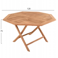ΤΡΑΠΕΖΙ ΠΟΛΥΓΩΝΟ ΠΤΥΣΣΟΜΕΝΟ KARLIN HM6618 ΞΥΛΟ TEAK ΣΕ ΦΥΣΙΚΟ ΧΡΩΜΑ 120x120x75Yεκ. ΤΡΑΠΕΖΙ ΠΟΛΥΓΩΝΟ ΠΤΥΣΣΟΜΕΝΟ KARLIN HM6618 ΞΥΛΟ TEAK ΣΕ ΦΥΣΙΚΟ ΧΡΩΜΑ 120x120x75Yεκ.