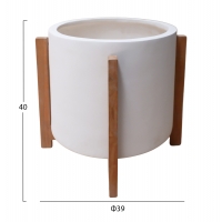 ΓΛΑΣΤΡΑ ΕΣΩΤ.ΧΩΡΟΥ HOFF HM4682.02M FIBER CEMENT ΛΕΥΚΟ-TEAK ΒΑΣΗ Φ40x39Υεκ ΓΛΑΣΤΡΑ ΕΣΩΤ.ΧΩΡΟΥ HOFF HM4682.02M FIBER CEMENT ΛΕΥΚΟ-TEAK ΒΑΣΗ Φ40x39Υεκ
