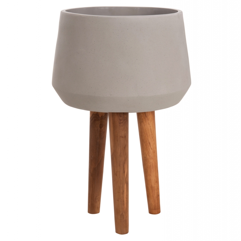 ΓΛΑΣΤΡΑ ΕΣΩΤ.ΧΩΡΟΥ QUAN HM4680.03L FIBER CEMENT ΓΚΡΙ--ΒΑΣΗ TEAK Φ38x62Υεκ ΓΛΑΣΤΡΑ ΕΣΩΤ.ΧΩΡΟΥ QUAN HM4680.03L FIBER CEMENT ΓΚΡΙ--ΒΑΣΗ TEAK Φ38x62Υεκ