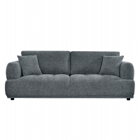 ΚΑΝΑΠΕΣ 3-ΘΕΣΙΟΣ STRUCTO HM3329.01 ΓΚΡΙ ΥΦΑΣΜΑ 227x94x88Υεκ.