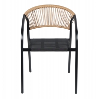 ΠΟΛΥΘΡΟΝΑ HOMAN HM6430.03 ΜΑΥΡΟ ΜΕΤΑΛΛΟ & TEXTILENE--ΜΠΕΖ P.E.RATTAN 53x58x75Υεκ ΠΟΛΥΘΡΟΝΑ HOMAN HM6430.03 ΜΑΥΡΟ ΜΕΤΑΛΛΟ & TEXTILENE--ΜΠΕΖ P.E.RATTAN 53x58x75Υεκ