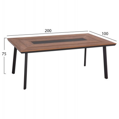 ΣΕΤ ΤΡΑΠΕΖΑΡΙΑΣ 7ΤΜΧ SAGA HM10814 ΑΛΟΥΜΙΝΙΟ ΣΕ ΓΚΡΙ--POLYWOOD ΣΕΤ ΤΡΑΠΕΖΑΡΙΑΣ 7ΤΜΧ SAGA HM10814 ΑΛΟΥΜΙΝΙΟ ΣΕ ΓΚΡΙ--POLYWOOD