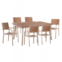 ΣΕΤ ΤΡΑΠΕΖΑΡΙΑΣ TABER HM10737.04 ΤΡΑΠΕΖΙ & 6 ΠΟΛΥΘΡΟΝΕΣ-ΑΛΟΥΜΙΝΙΟ & POLYWOOD-ΣΑΜΠΑΝΙ ΣΕΤ ΤΡΑΠΕΖΑΡΙΑΣ TABER HM10737.04 ΤΡΑΠΕΖΙ & 6 ΠΟΛΥΘΡΟΝΕΣ-ΑΛΟΥΜΙΝΙΟ & POLYWOOD-ΣΑΜΠΑΝΙ