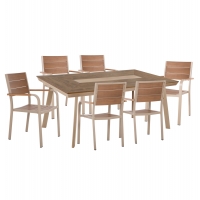 ΣΕΤ ΤΡΑΠΕΖΑΡΙΑΣ TABER HM10738.04 ΤΡΑΠΕΖΙ & 6 ΠΟΛΥΘΡΟΝΕΣ-ΑΛΟΥΜΙΝΙΟ & POLYWOOD-ΣΑΜΠΑΝΙ ΣΕΤ ΤΡΑΠΕΖΑΡΙΑΣ TABER HM10738.04 ΤΡΑΠΕΖΙ & 6 ΠΟΛΥΘΡΟΝΕΣ-ΑΛΟΥΜΙΝΙΟ & POLYWOOD-ΣΑΜΠΑΝΙ