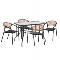 ΣΕΤ ΤΡΑΠΕΖΑΡΙΑΣ 5ΤΜΧ ADAM HM10727.03 ΚΑΡΕΚΛΕΣ ΜΕΤΑΛΛΙΚΕΣ & ΤΡΑΠΕΖΙ 110x60εκ ΜΑΥΡΟ ΣΕΤ ΤΡΑΠΕΖΑΡΙΑΣ 5ΤΜΧ ADAM HM10727.03 ΚΑΡΕΚΛΕΣ ΜΕΤΑΛΛΙΚΕΣ & ΤΡΑΠΕΖΙ 110x60εκ ΜΑΥΡΟ