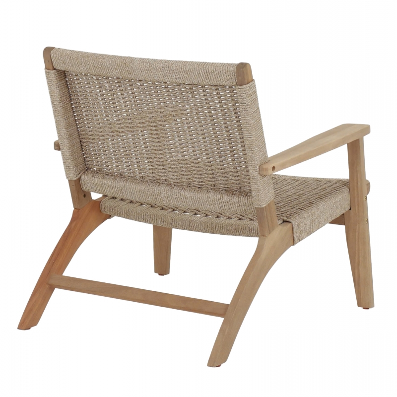 ΠΟΛΥΘΡΟΝΑ LOUNGE MONTER HM6241.01 ΞΥΛΟ ΑΚΑΚΙΑΣ ΦΥΣΙΚΟ-ΣΧΟΙΝΙ ΜΠΕΖ 63.5x60x69Υεκ