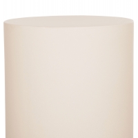 ΤΡΑΠΕΖΙ ΒΟΗΘΗΤΙΚΟ FIBER CEMENT ΣΤΡΟΓΓΥΛΟ KYOKO HM6592.02 ΜΠΕΖ Φ40x43Υεκ.