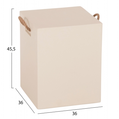 ΣΚΑΜΠΟ ΤΕΤΡΑΓΩΝΟ FIBER CEMENT ΜΕ ΧΕΡΟΥΛΙΑ ZAK HM6581.02 ΣΕ ΜΠΕΖ 36x36x45,5Υεκ ΣΚΑΜΠΟ ΤΕΤΡΑΓΩΝΟ FIBER CEMENT ΜΕ ΧΕΡΟΥΛΙΑ ZAK HM6581.02 ΣΕ ΜΠΕΖ 36x36x45,5Υεκ