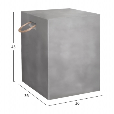 ΣΚΑΜΠΟ ΤΕΤΡΑΓΩΝΟ FIBER CEMENT ΜΕ ΧΕΡΟΥΛΙΑ ZAK HM6581.01 ΣΕ ΓΚΡΙ 36x36x45.5Υεκ ΣΚΑΜΠΟ ΤΕΤΡΑΓΩΝΟ FIBER CEMENT ΜΕ ΧΕΡΟΥΛΙΑ ZAK HM6581.01 ΣΕ ΓΚΡΙ 36x36x45.5Υεκ