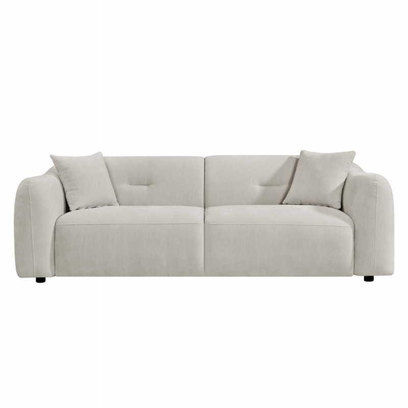 ΚΑΝΑΠΕΣ 3-ΘΕΣΙΟΣ JUNOA HM3333.02 ΕΚΡΟΥ ΥΦΑΣΜΑ 228x89x74Υεκ ΚΑΝΑΠΕΣ 3-ΘΕΣΙΟΣ JUNOA HM3333.02 ΕΚΡΟΥ ΥΦΑΣΜΑ 228x89x74Υεκ