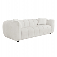 ΚΑΝΑΠΕΣ 3-ΘΕΣΙΟΣ LYKKE HM3323.02 ΕΚΡΟΥ ΥΦΑΣΜΑ 229x89x70Υεκ