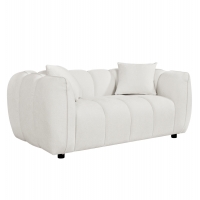 ΚΑΝΑΠΕΣ 2-ΘΕΣΙΟΣ LYKKE HM3324.02 ΕΚΡΟΥ ΥΦΑΣΜΑ 172x89x70Υεκ.