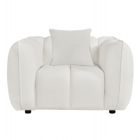 ΣΕΤ ΚΑΝΑΠΕΣ ΓΩΝΙΑ (ΑΡΙΣΤΕΡΗ)-ΠΟΛΥΘΡΟΝΑ LOUNGE LYKKE HM10820.02L ΕΚΡΟΥ ΥΦΑΣΜΑ
