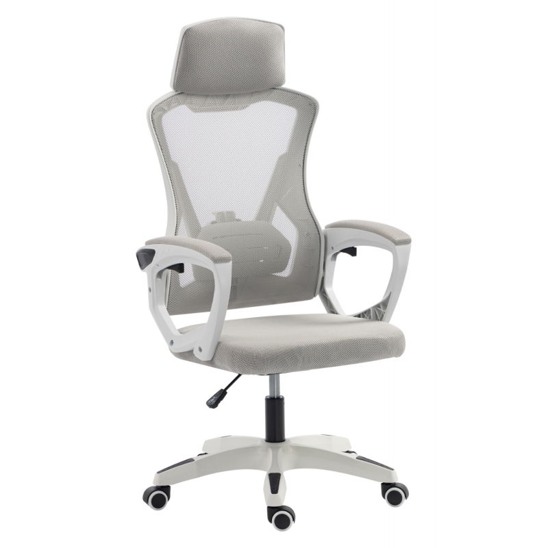ΚΑΡΕΚΛΑ ΓΡΑΦΕΙΟΥ SALAS HM1223.02 P.P. ΛΕΥΚΟ-ΓΚΡΙ MESH ΥΦΑΣΜΑ 57x71x110-120Υεκ ΚΑΡΕΚΛΑ ΓΡΑΦΕΙΟΥ SALAS HM1223.02 P.P. ΛΕΥΚΟ-ΓΚΡΙ MESH ΥΦΑΣΜΑ 57x71x110-120Υεκ