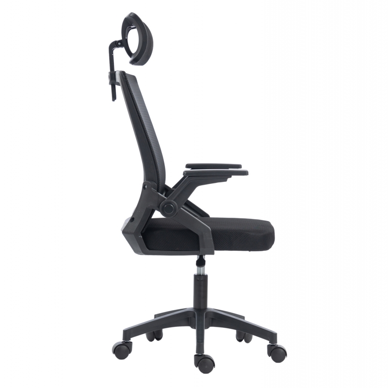 ΚΑΡΕΚΛΑ ΓΡΑΦΕΙΟΥ MATRON HM1226.01 ΜΑΥΡO PP & MESH ΥΦΑΣΜΑ 47x47x128Υεκ ΚΑΡΕΚΛΑ ΓΡΑΦΕΙΟΥ MATRON HM1226.01 ΜΑΥΡO PP & MESH ΥΦΑΣΜΑ 47x47x128Υεκ