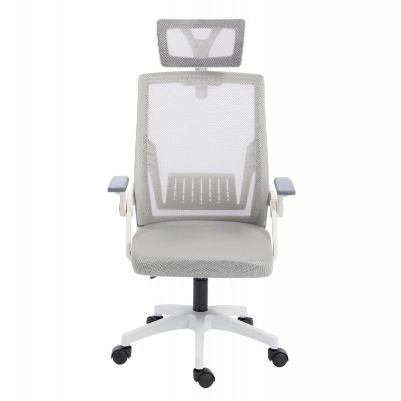 ΚΑΡΕΚΛΑ ΓΡΑΦΕΙΟΥ MATRON HM1226.02 ΛΕΥΚΟ PP--ΑΝΟΙΧΤΟ ΓΚΡΙ MESH 59x55x115Υεκ ΚΑΡΕΚΛΑ ΓΡΑΦΕΙΟΥ MATRON HM1226.02 ΛΕΥΚΟ PP--ΑΝΟΙΧΤΟ ΓΚΡΙ MESH 59x55x115Υεκ